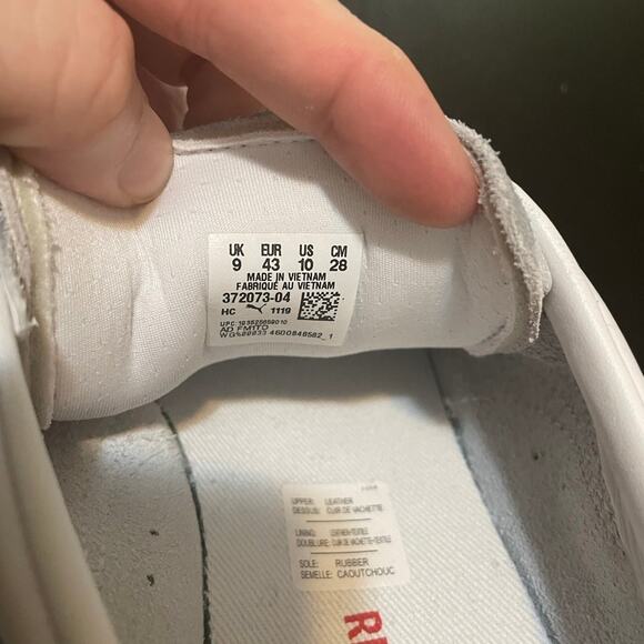 PUMA Basket 90680 L White High Risk Red - Picture 5 of 5